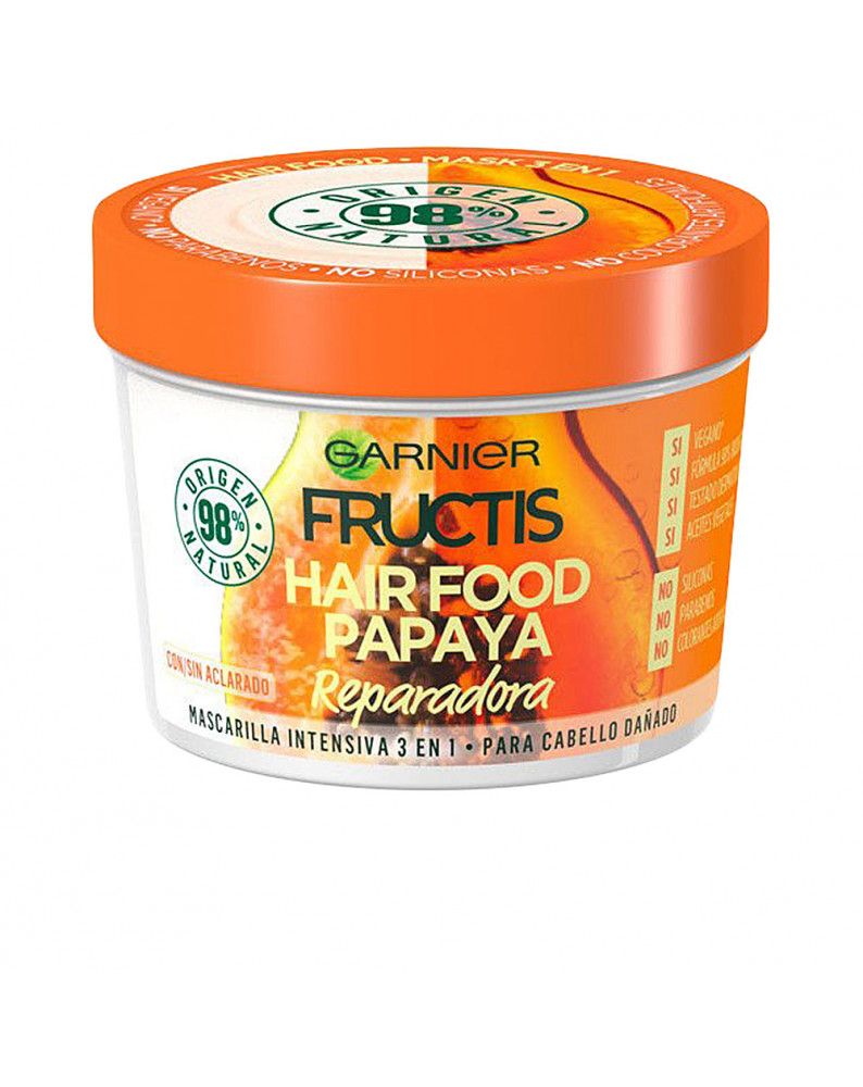 FRUCTIS HAIR FOOD masque réparateur papaye 390 ml