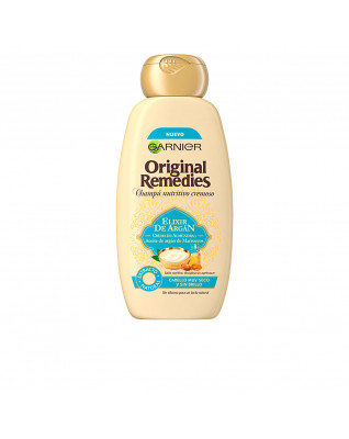 ORIGINAL REMEDIES shampooing élixir d'argan 300 ml