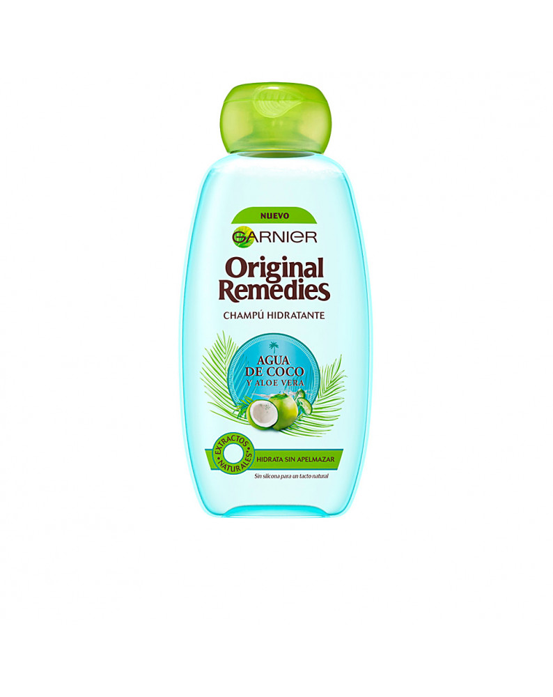 ORIGINAL REMEDIES shampooing à l'eau de coco et à l'aloès 300 ml