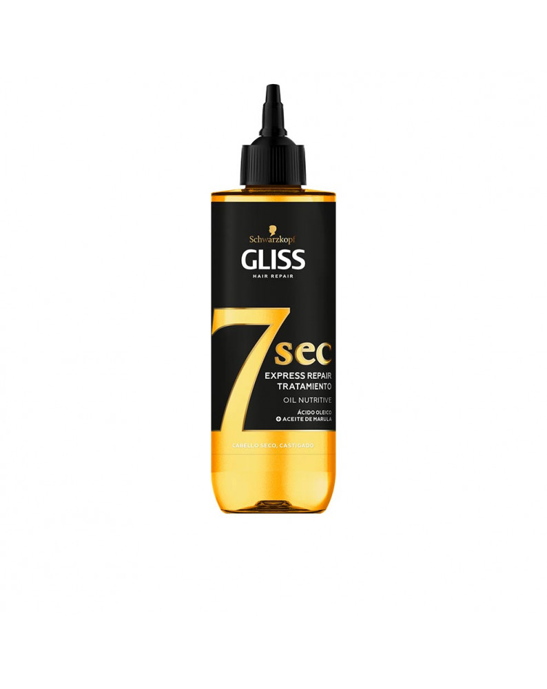 GLISS 7 SEC huile de traitement réparatrice express nutritive 200 ml