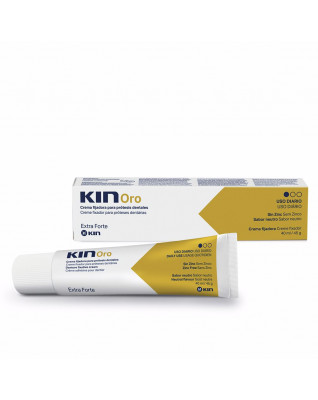 Crème fixatrice KIN ORO pour prothèses dentaires