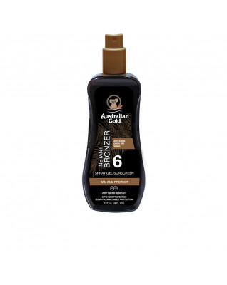 SOLAIRE SPF6 gel en spray avec poudre bronzante instantanée 237 ml