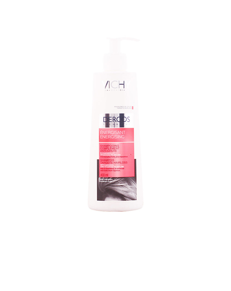 DERCOS shampooing énergisant complément anti-chute 400 ml