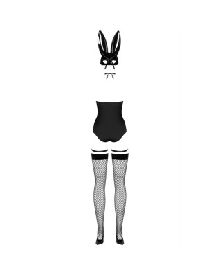 Bunny Costume 4 pcs - Noir