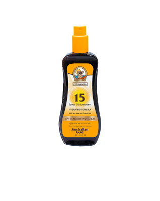 SUNSCREEN SPF15 spray huile formule hydratante 237 ml