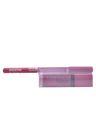 ROUGE EDITION VELVET lipstick 14+contour lipliner 5