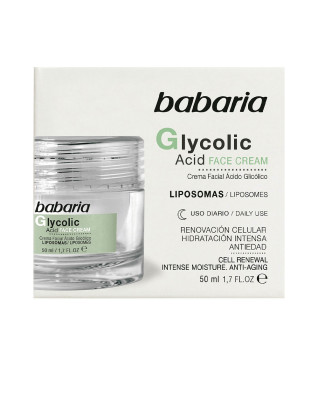 Crème visage renouvellement cellulaire ACIDE GLYCOLIQUE 50 ml