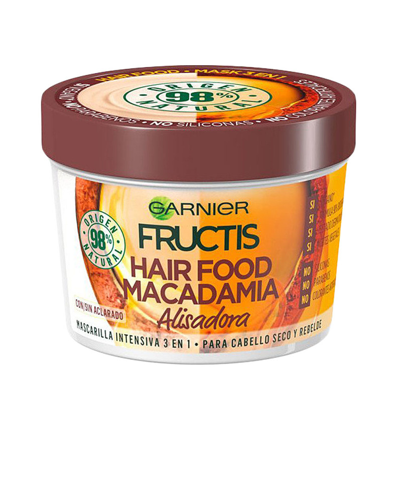 FRUCTIS HAIR FOOD masque lissant macadamia 390 ml