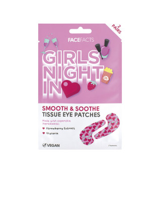 GIRLS NIGHT IN patchs pour les yeux en tissu 2 u