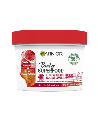 BODY SUPERFOOD Gel-crème hydratant pour le corps 380 ml