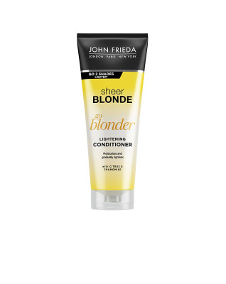 SHEER BLONDE après-shampooing éclaircissant pour cheveux blonds 250 ml