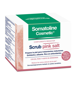 SCRUB exfoliante complemento reductor pink salt 350 gr