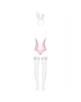 Bunny suit Costume Lapin 4 pcs rose 
