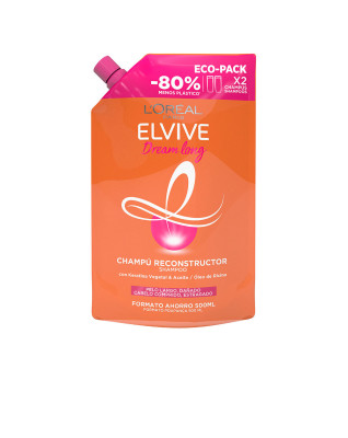 ELVIVE DREAM LONG shampooing reconstructeur recharge eco pack 500 ml