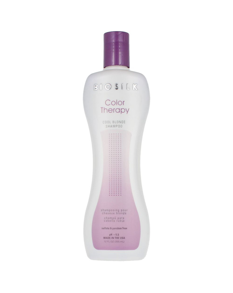BIOSILK COLOR THERAPY cool blonde shampoo 355 ml
