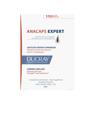 ANACAPS EXPERT supplément chute de cheveux réactionnelle 30 gélules